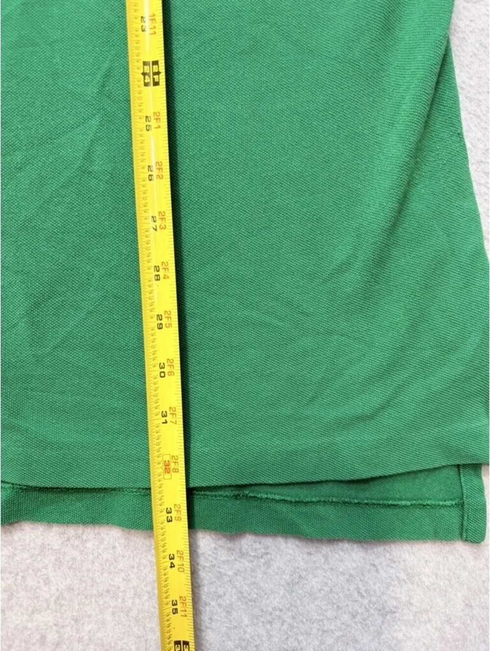 Polo Ralph Lauren Polo Shirt Mens 2XLT Tall Green Embroidered Pony Logo Cotton